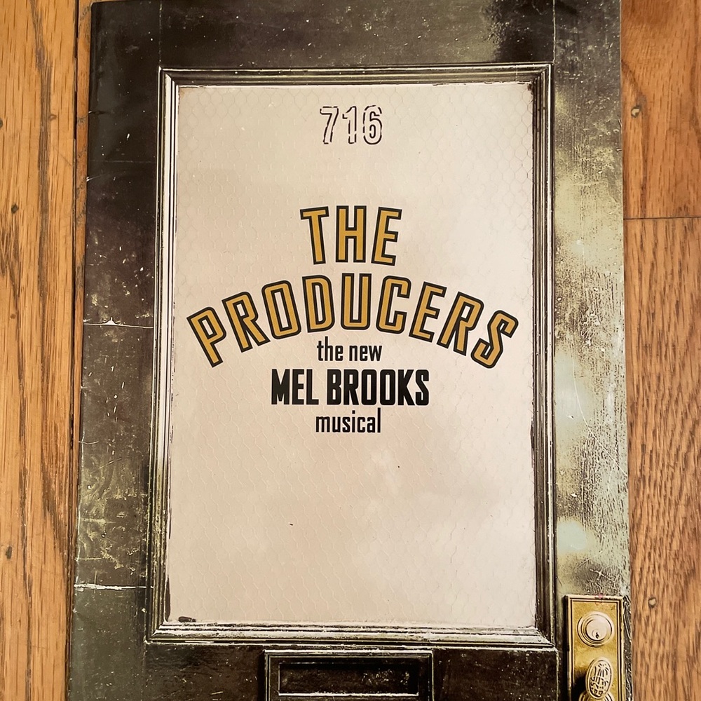 The Producers Mel Brooks Musical Souvenir Program